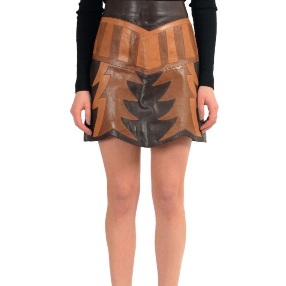 Leather 100% skirt Just Cavalli